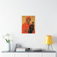 Saint Anne Grandmother Of The Church - Patron Of Housewives Print Poster