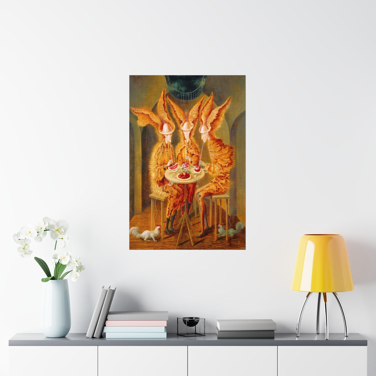 Remedios Varo Vampiros Vegetarianos Print Poster