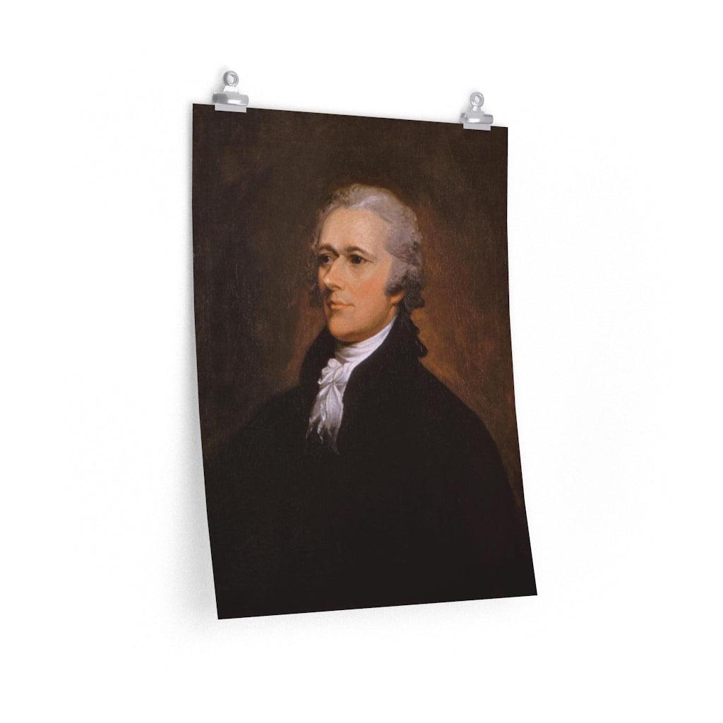 Alexander Hamilton Portrait Print Poster - Art Unlimited