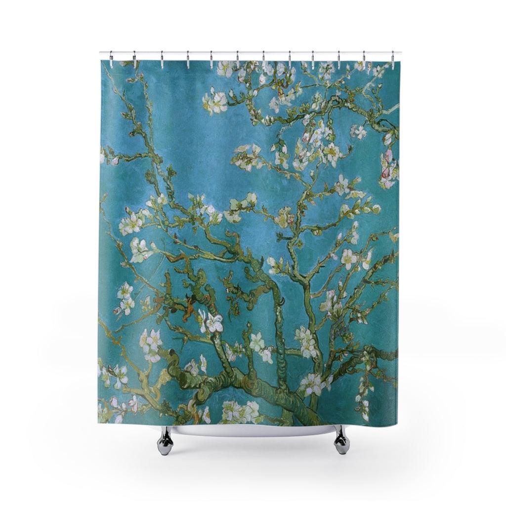 Almond Blossoms Shower Curtain - Art Unlimited