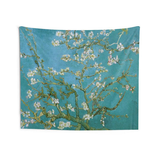 Almond Blossoms Vincent Van Gogh Wall Tapestry - Art Unlimited