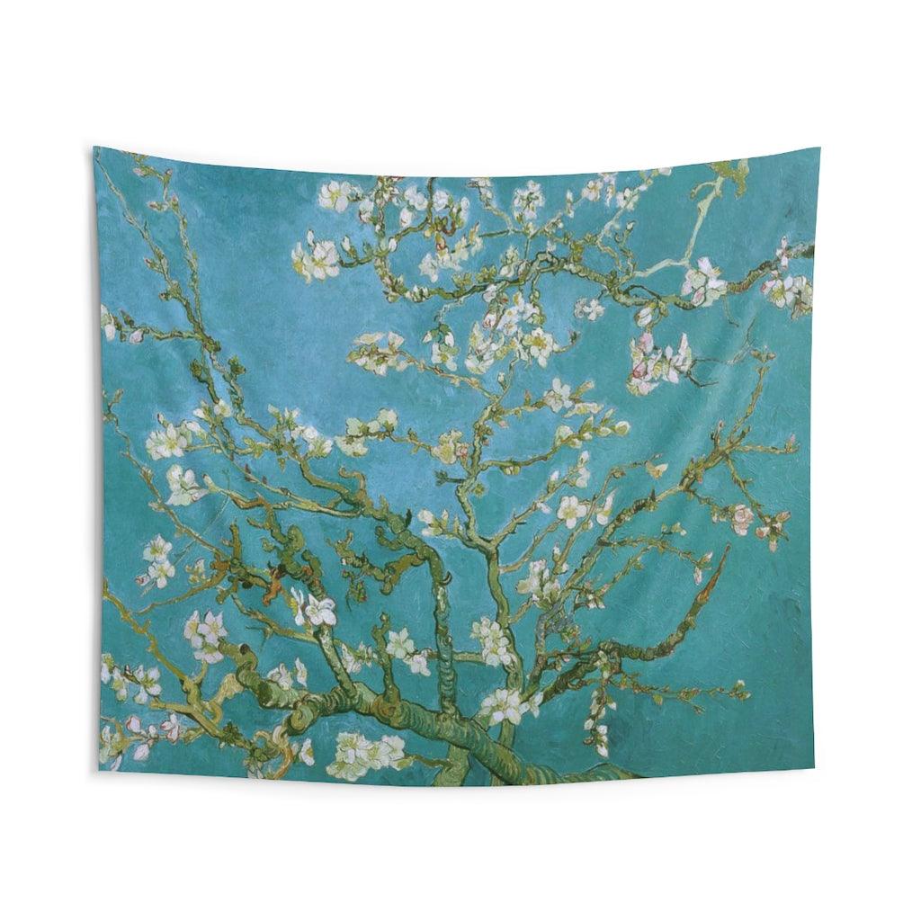 Almond Blossoms Vincent Van Gogh Wall Tapestry - Art Unlimited