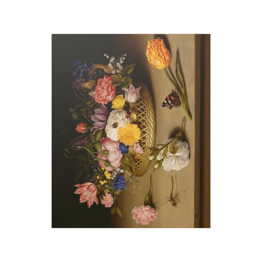 Ambrosius Bosschaert - Flower Still Life (1614) Print Poster - Art Unlimited