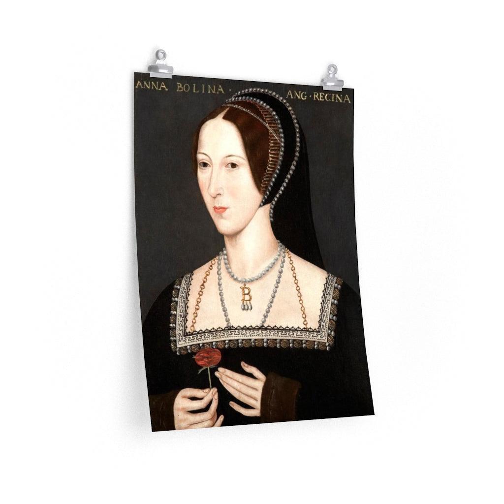 Anne Boleyn Portrait Print Poster - Art Unlimited