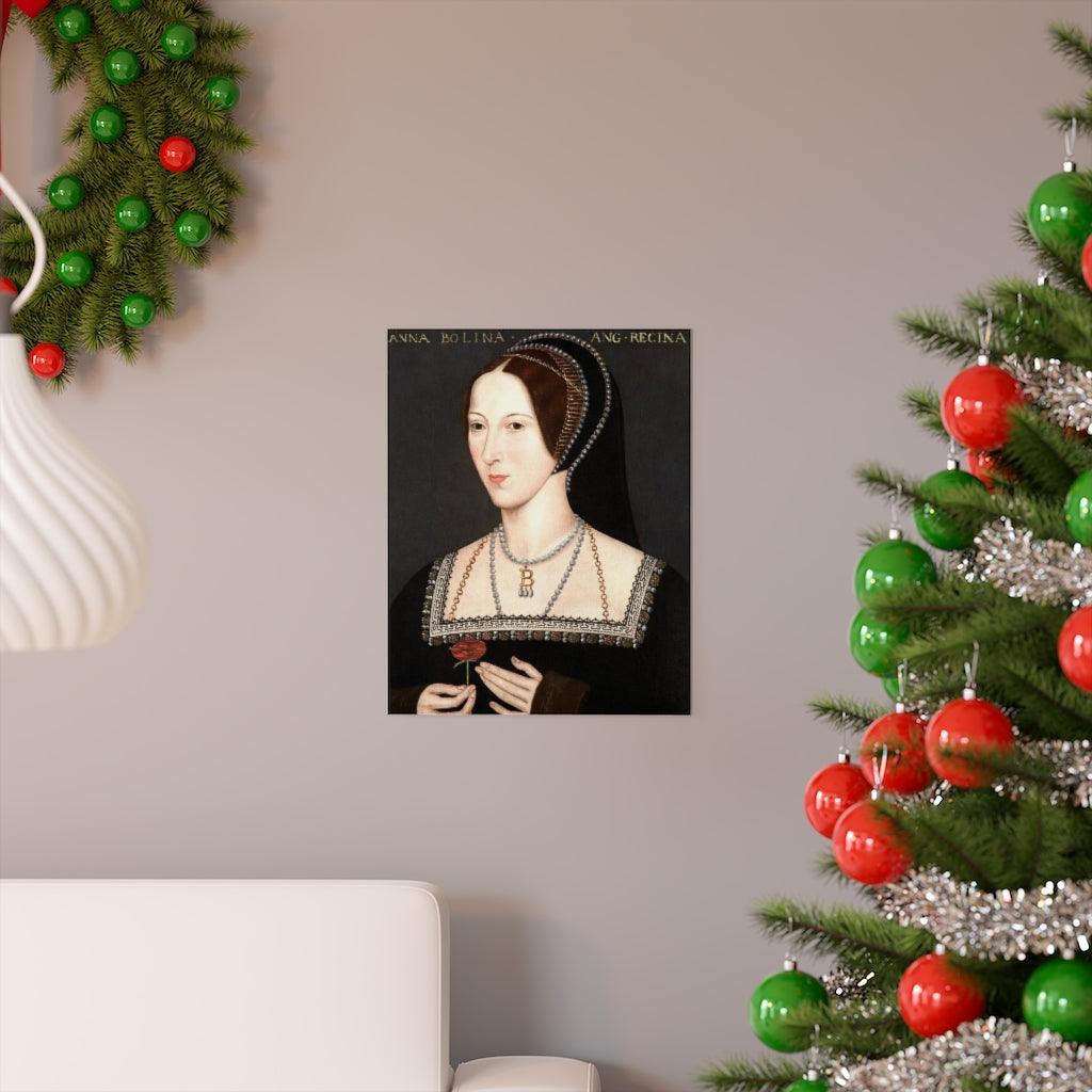 Anne Boleyn Portrait Print Poster - Art Unlimited