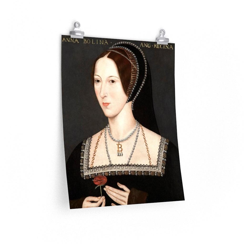 Anne Boleyn Portrait Print Poster - Art Unlimited