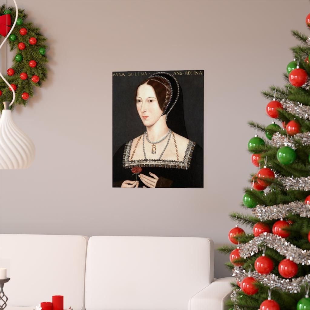 Anne Boleyn Portrait Print Poster - Art Unlimited