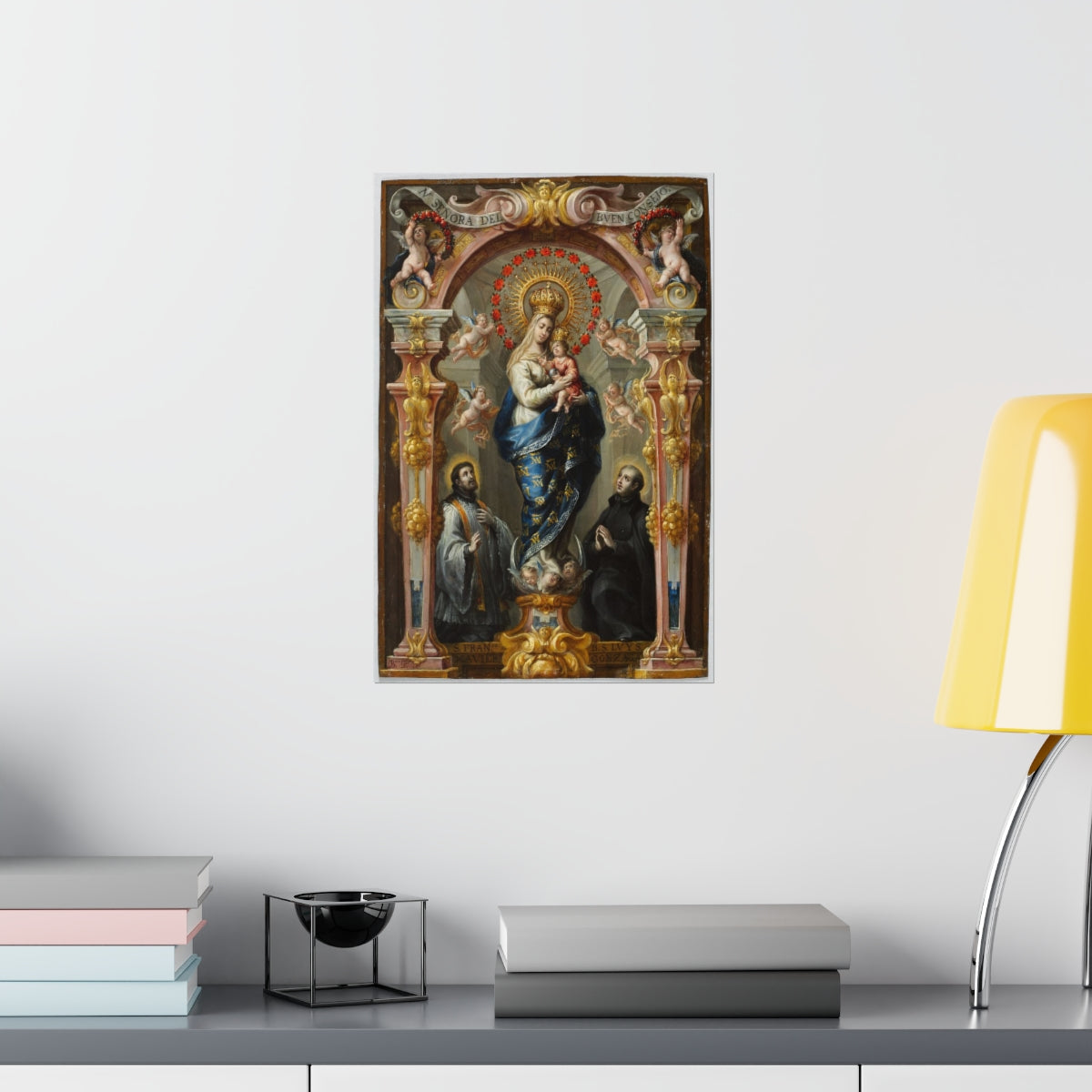 Our Lady Of Good Counsel Bartolome Perez Print Poster