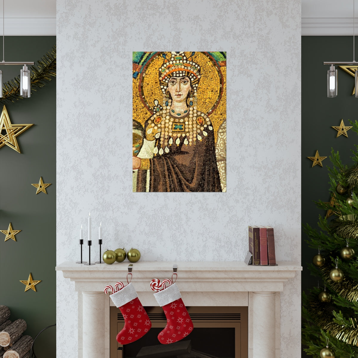 Empress Theodora Portrait Print Poster