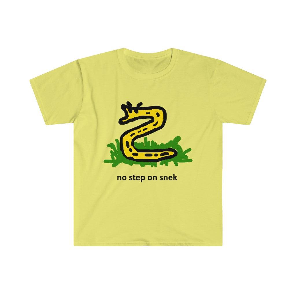 No Step On Snek Unisex Softstyle T Shirt - Art Unlimited