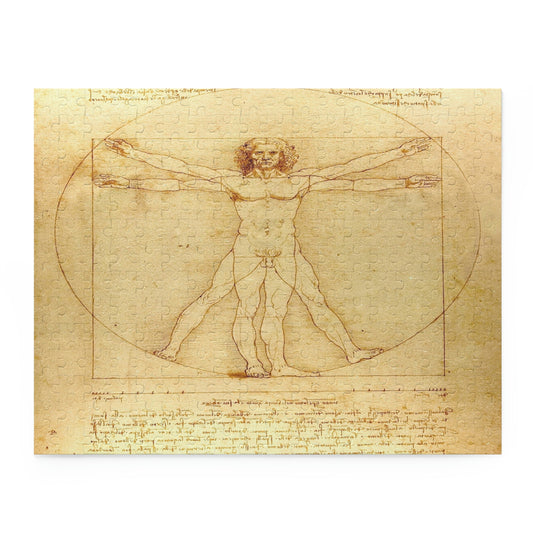 Vitruvian Man by Leonardo Da Vinci Puzzle