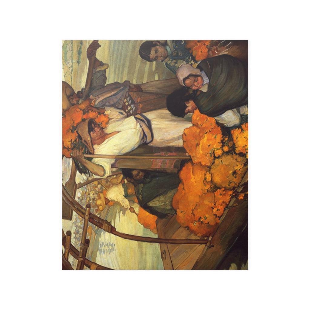 Saturnino Herran - The Offering 1913 Print Poster - Art Unlimited