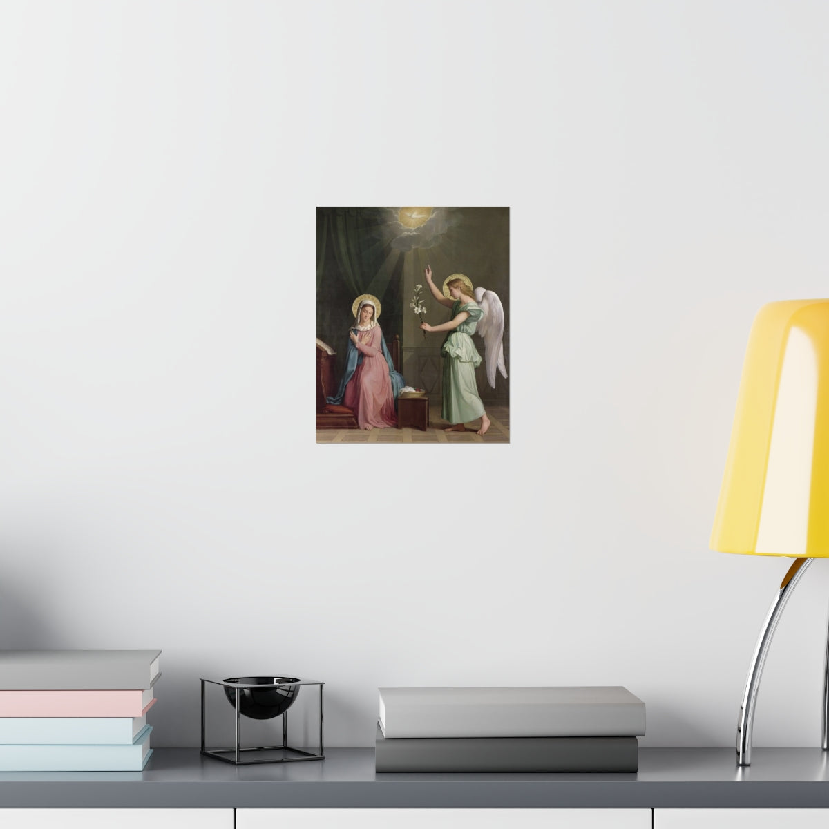 The Annunciation Auguste Pichon Print Poster