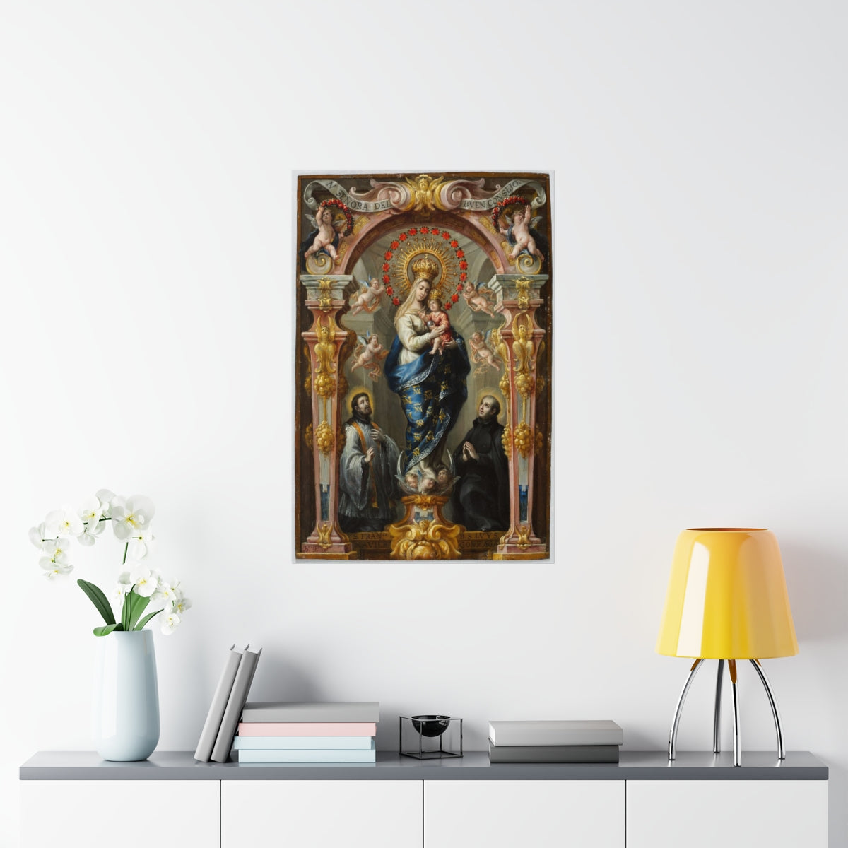 Our Lady Of Good Counsel Bartolome Perez Print Poster