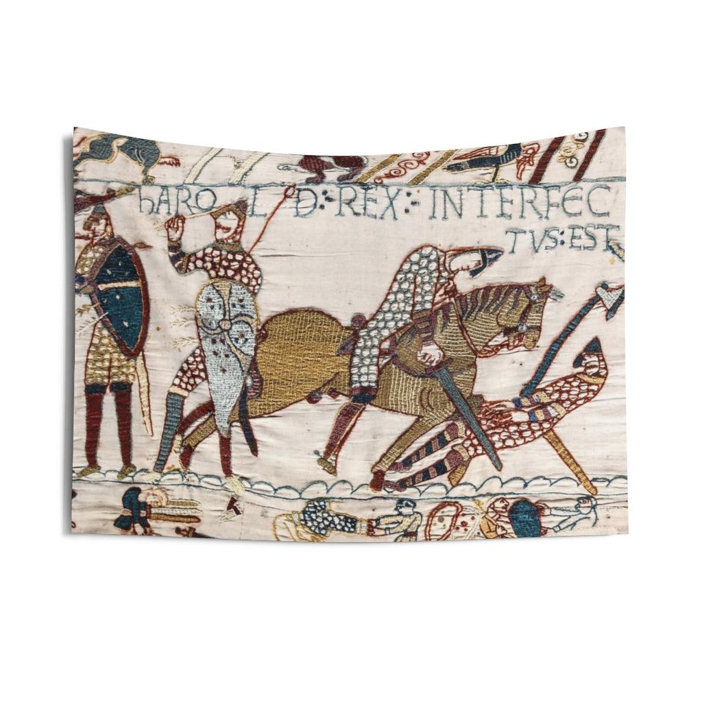 Bayeux Tapestry - Battle Of Hastings Wall Tapestry - Art Unlimited