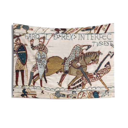 Bayeux Tapestry - Battle Of Hastings Wall Tapestry - Art Unlimited