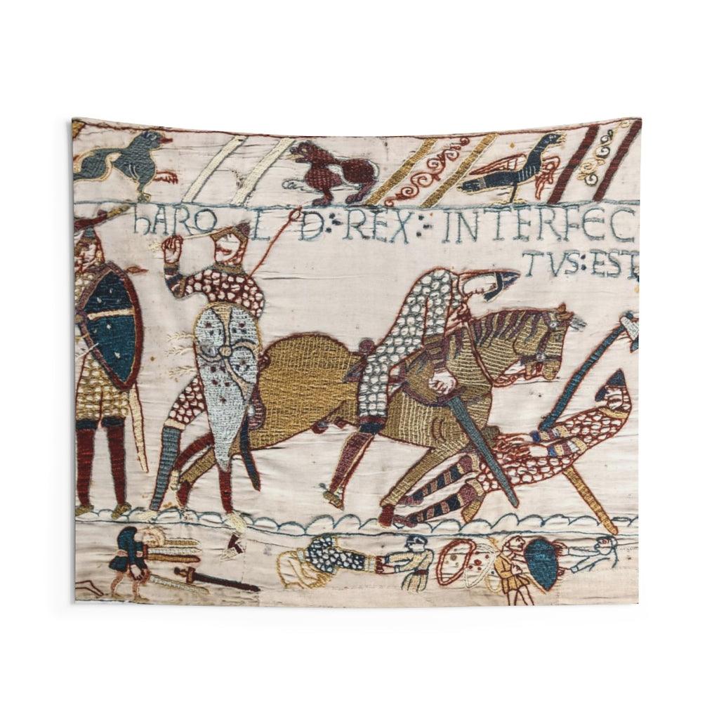 Bayeux Tapestry - Battle Of Hastings Wall Tapestry - Art Unlimited