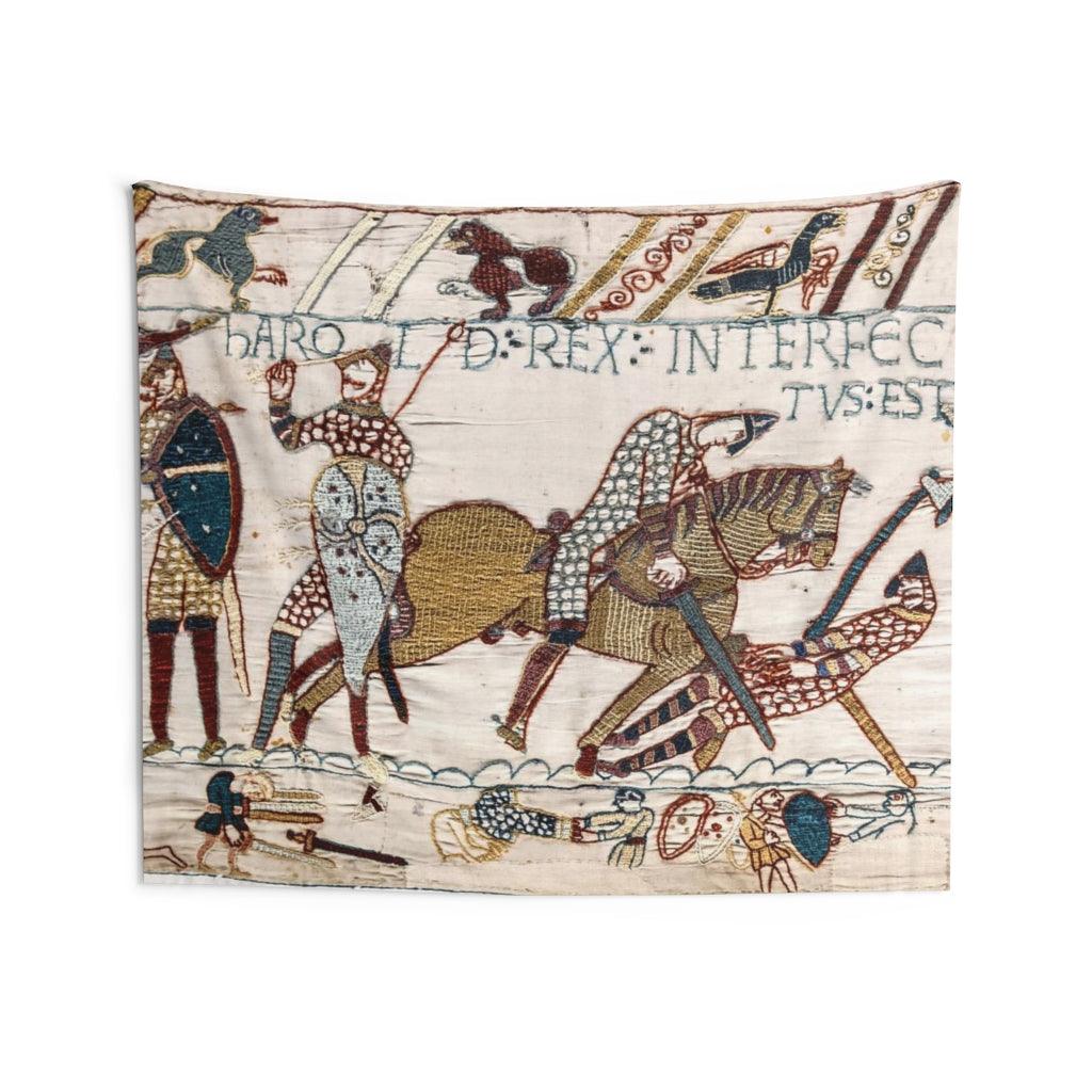 Bayeux Tapestry - Battle Of Hastings Wall Tapestry - Art Unlimited