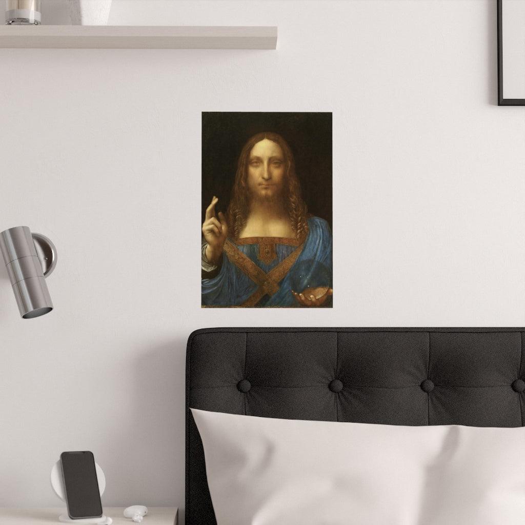 Salvator Mundi Leonardo Da Vinci Restored Print Poster - Art Unlimited