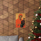 Saint Anne Grandmother Of The Church - Patron Of Housewives Print Poster