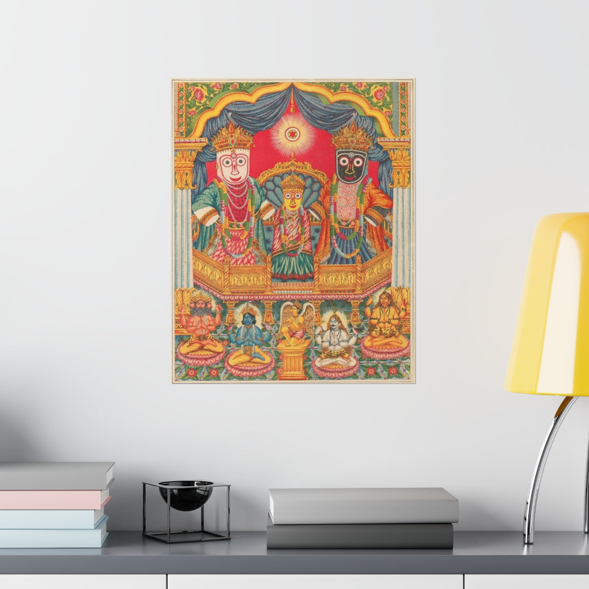 Shri Shri Jagannath - Krishna As The Lord Of The World Print Poster