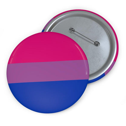 Bisexual Pride Flag Pin Button (3 Inches) - Art Unlimited