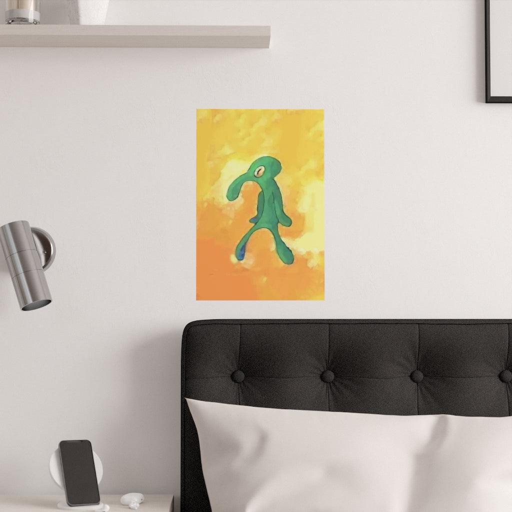 Bold And Brash Painting Print Poster - Art Unlimited
