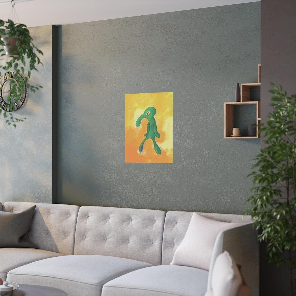 Bold And Brash Painting Print Poster - Art Unlimited