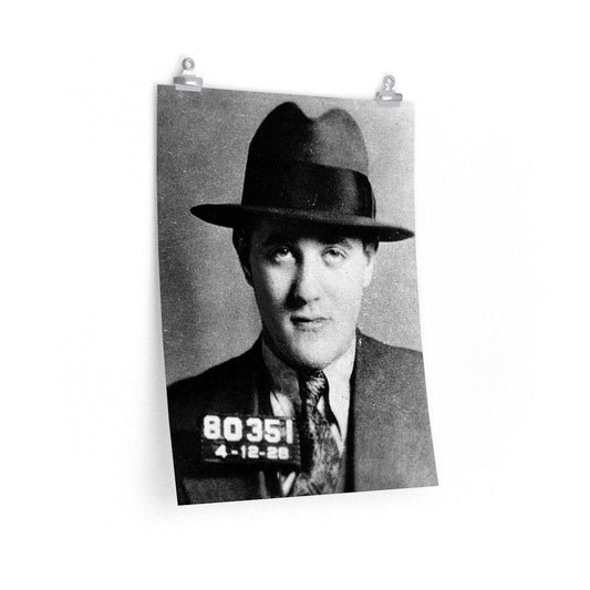 Bugsy Siegel Mugshot Print Poster - Art Unlimited