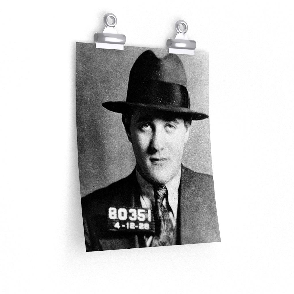 Bugsy Siegel Mugshot Print Poster - Art Unlimited