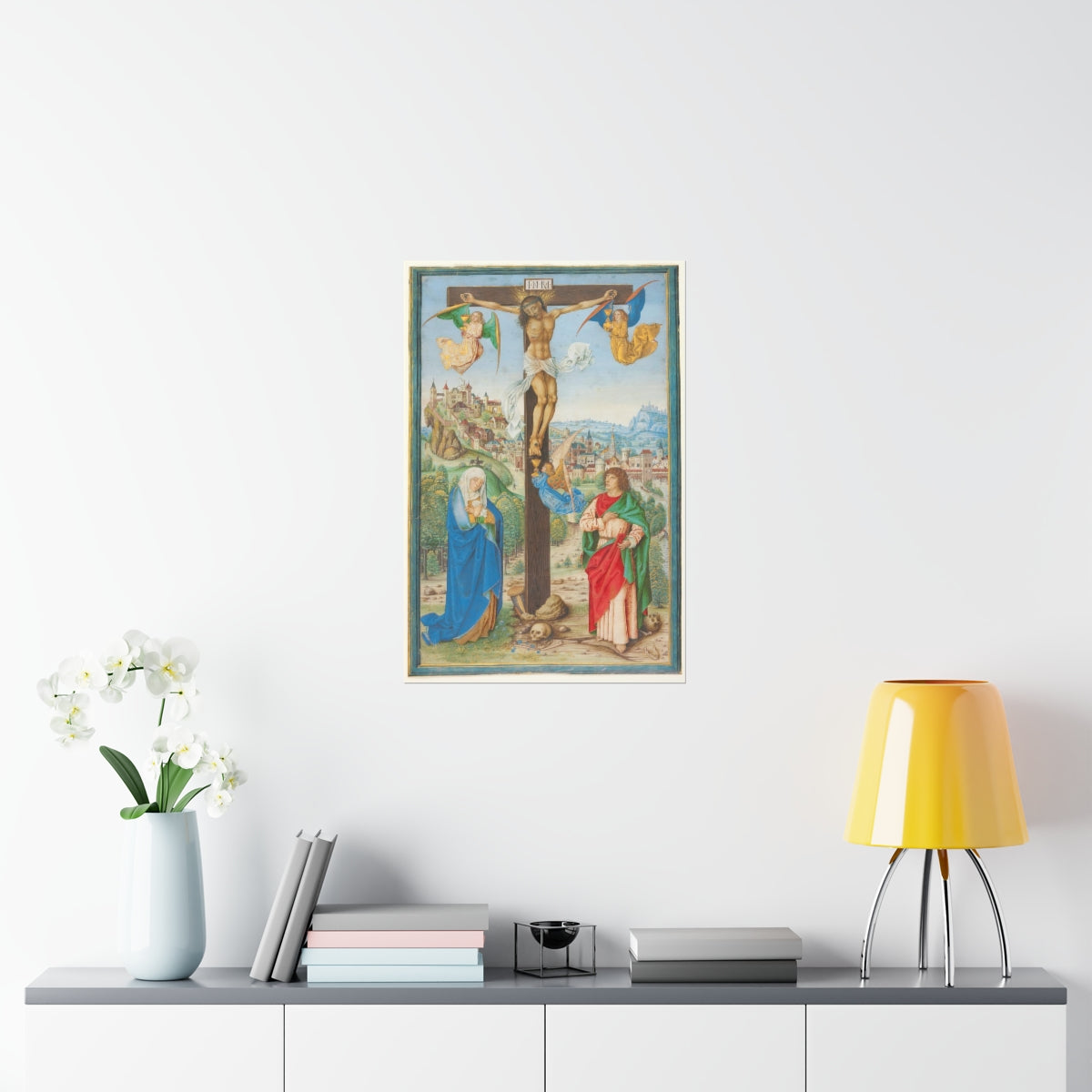 The Crucifixion Sacrament Of The Altar Print Poster