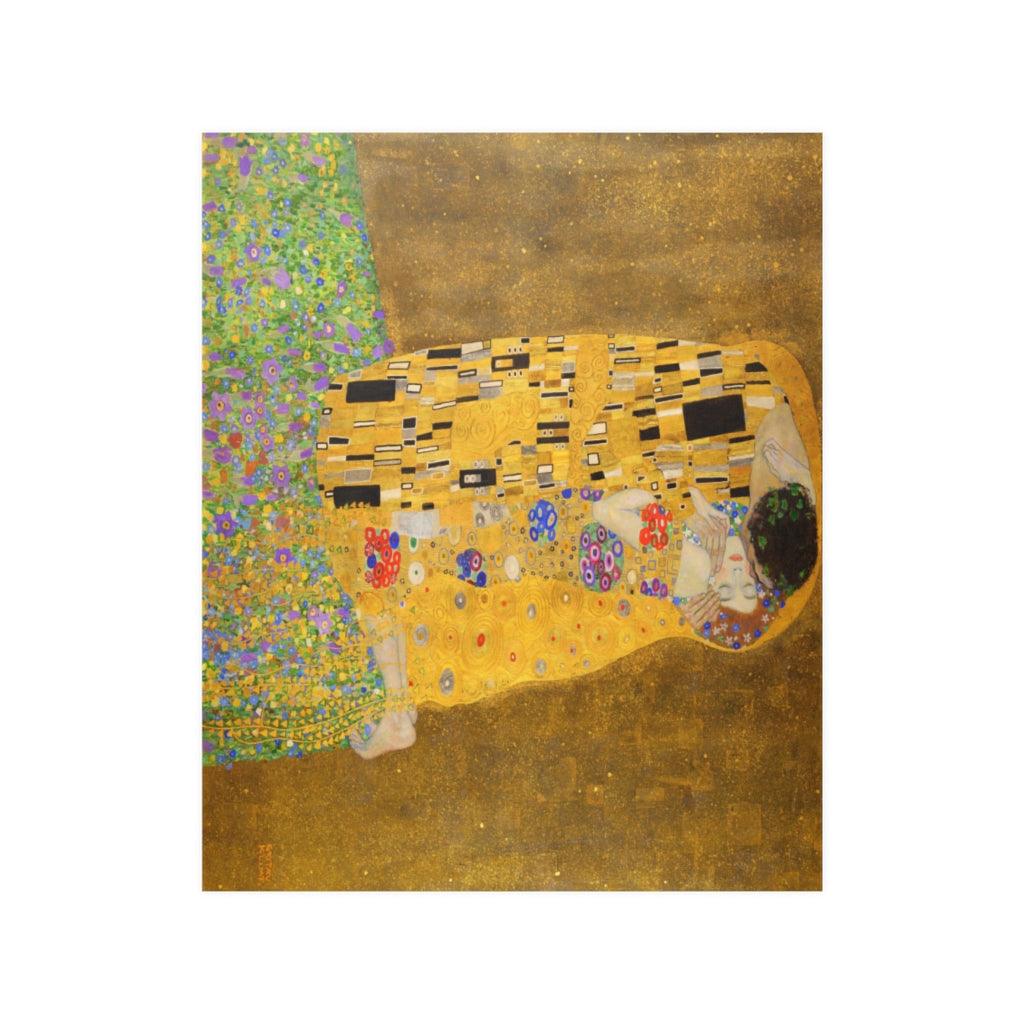 The Kiss By Gustav Klimt Original (High Resolution) Print Poster - Art Unlimited