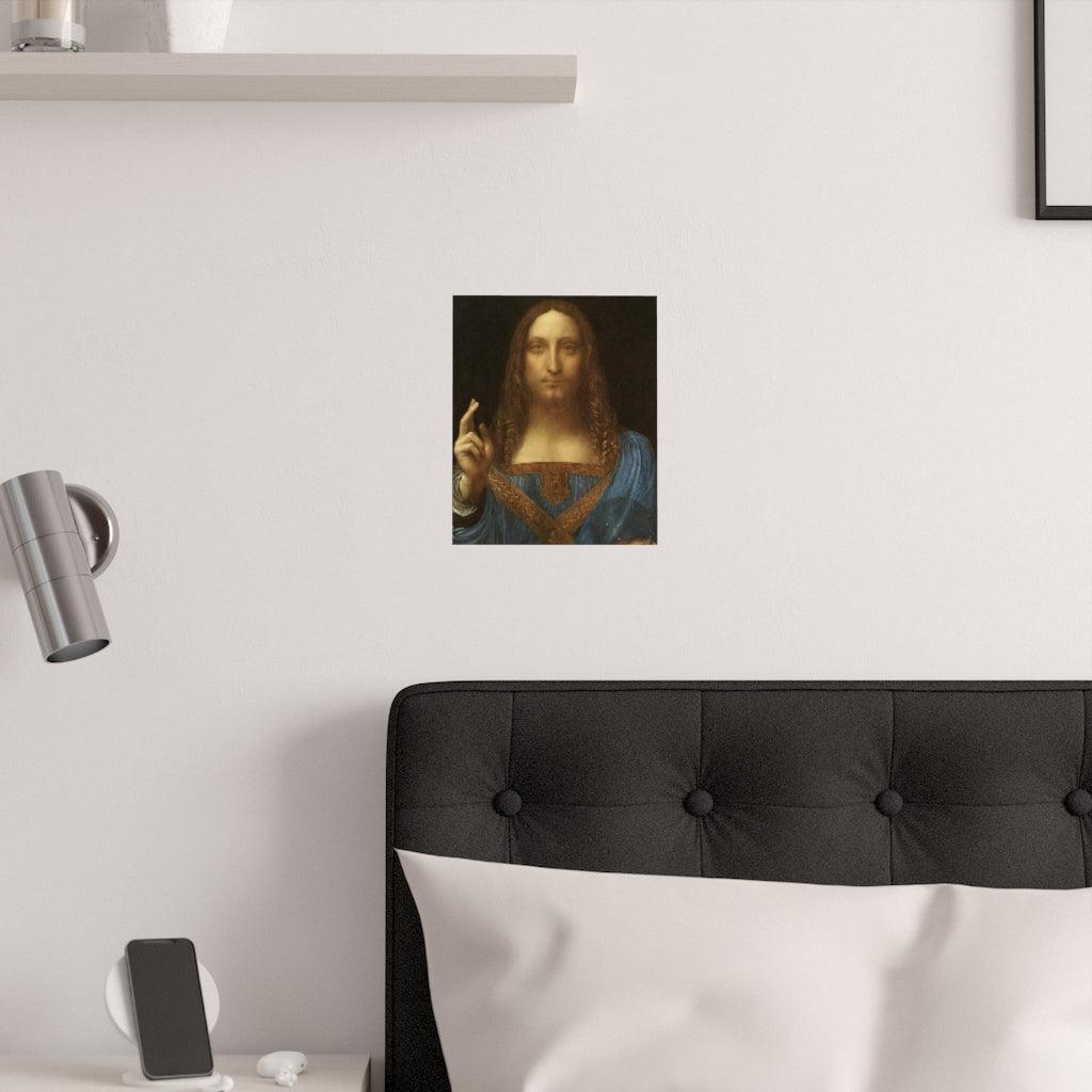 Salvator Mundi Leonardo Da Vinci Restored Print Poster - Art Unlimited