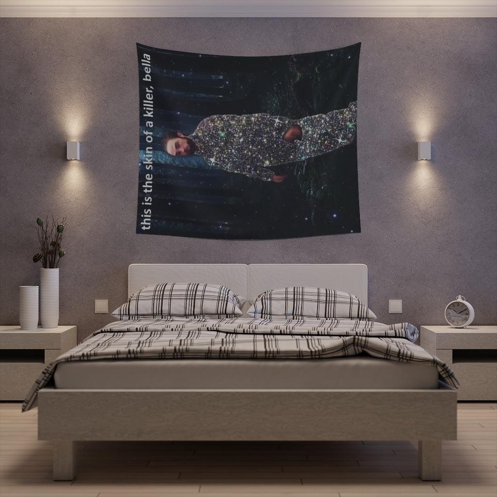 This Is The Skin Of A Killer Wall Tapestry - Art Unlimited