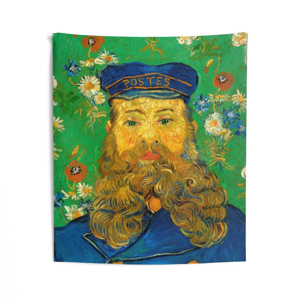 Vincent Van Gogh - Portrait Of Joseph Roulin - The Postman Wall Tapestry - Art Unlimited