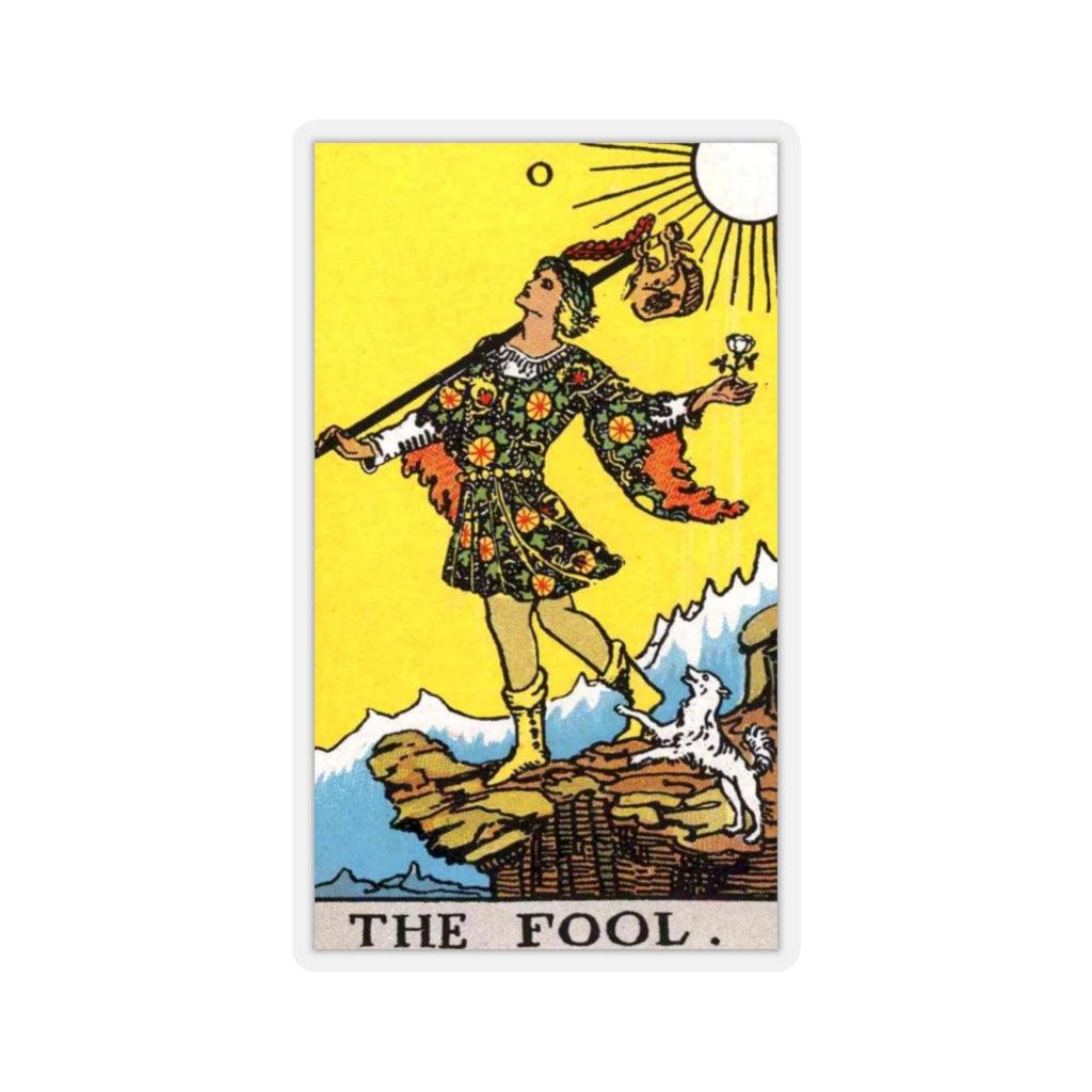 The Fool Tarot Card Sticker - Art Unlimited