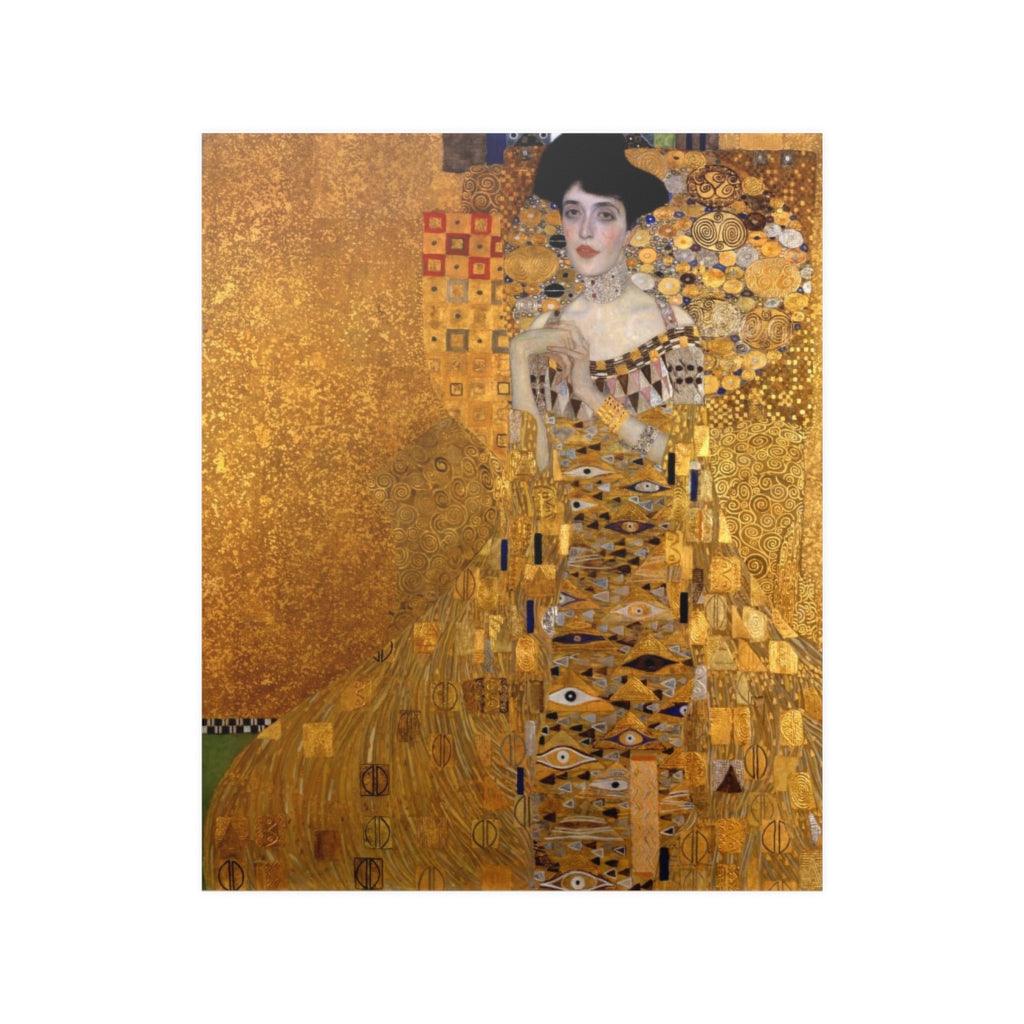 Portrait Of Adele Bloch Bauer I Painting By Gustav Klimt Print Poster - Art Unlimited