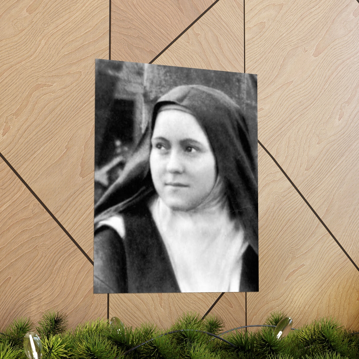 Saint Therese Portrait Print Poster