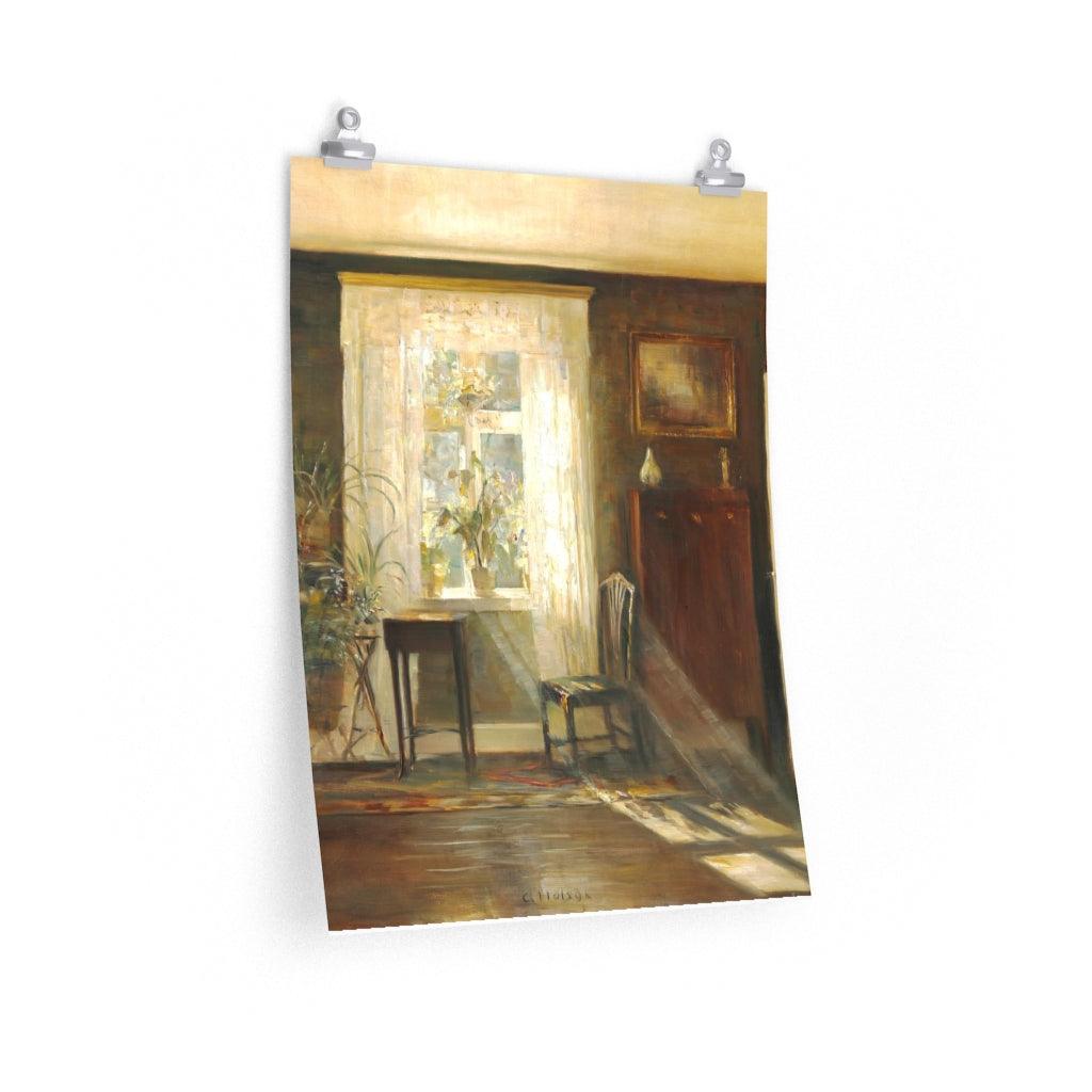 Carl Holsoe Sunshine In The Living Room Print Poster - Art Unlimited