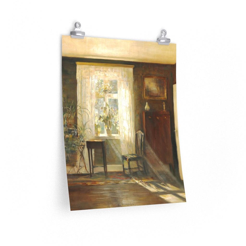 Carl Holsoe Sunshine In The Living Room Print Poster - Art Unlimited