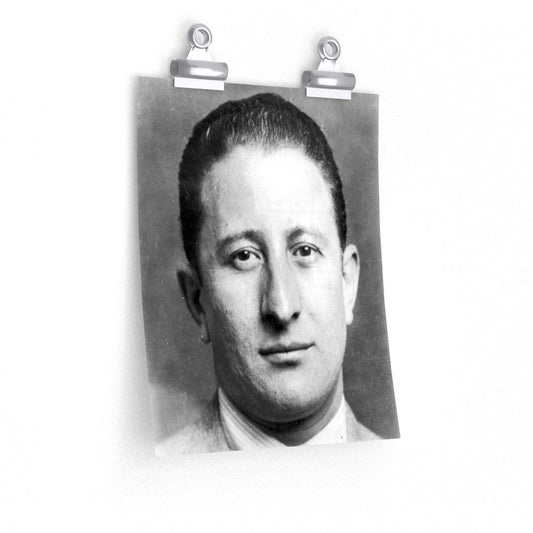 Carlo Gambino 1937 Portrait Print Poster - Art Unlimited