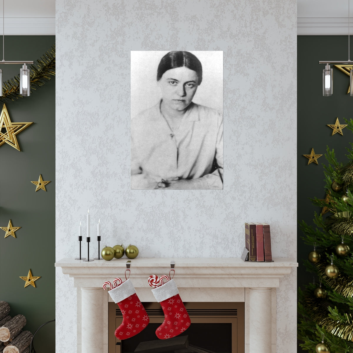 Saint Edith Stein Portrait Print Poster