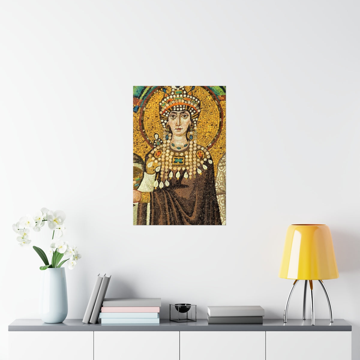 Empress Theodora Portrait Print Poster