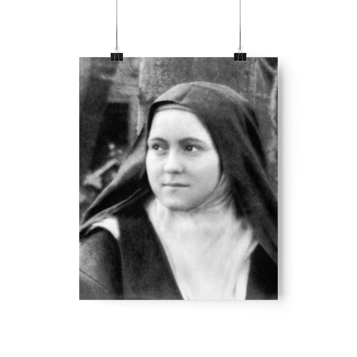 Saint Therese Portrait Print Poster