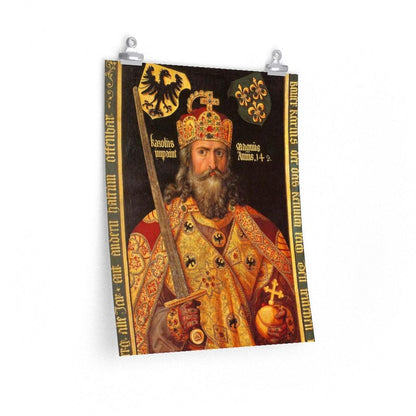 Charlemagne I Or Charles The Great Print Poster - Art Unlimited