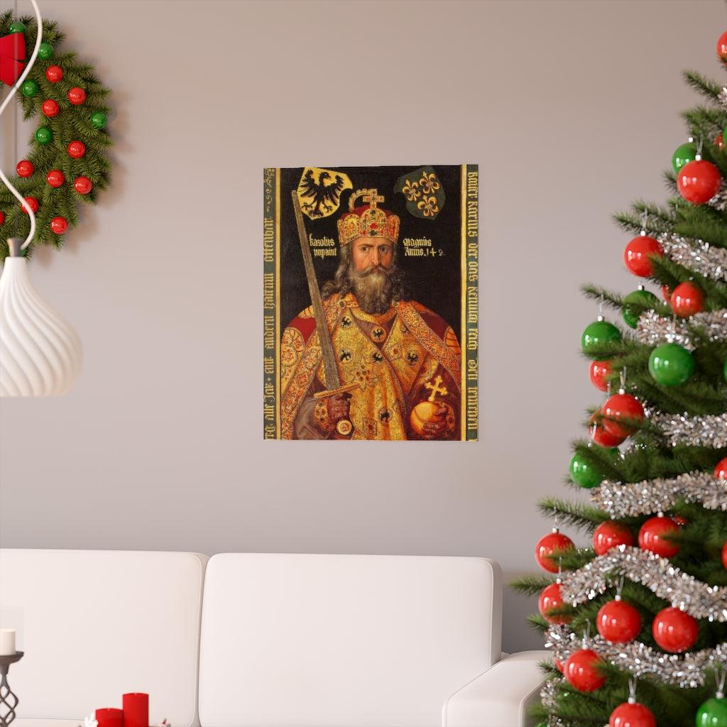 Charlemagne I Or Charles The Great Print Poster - Art Unlimited