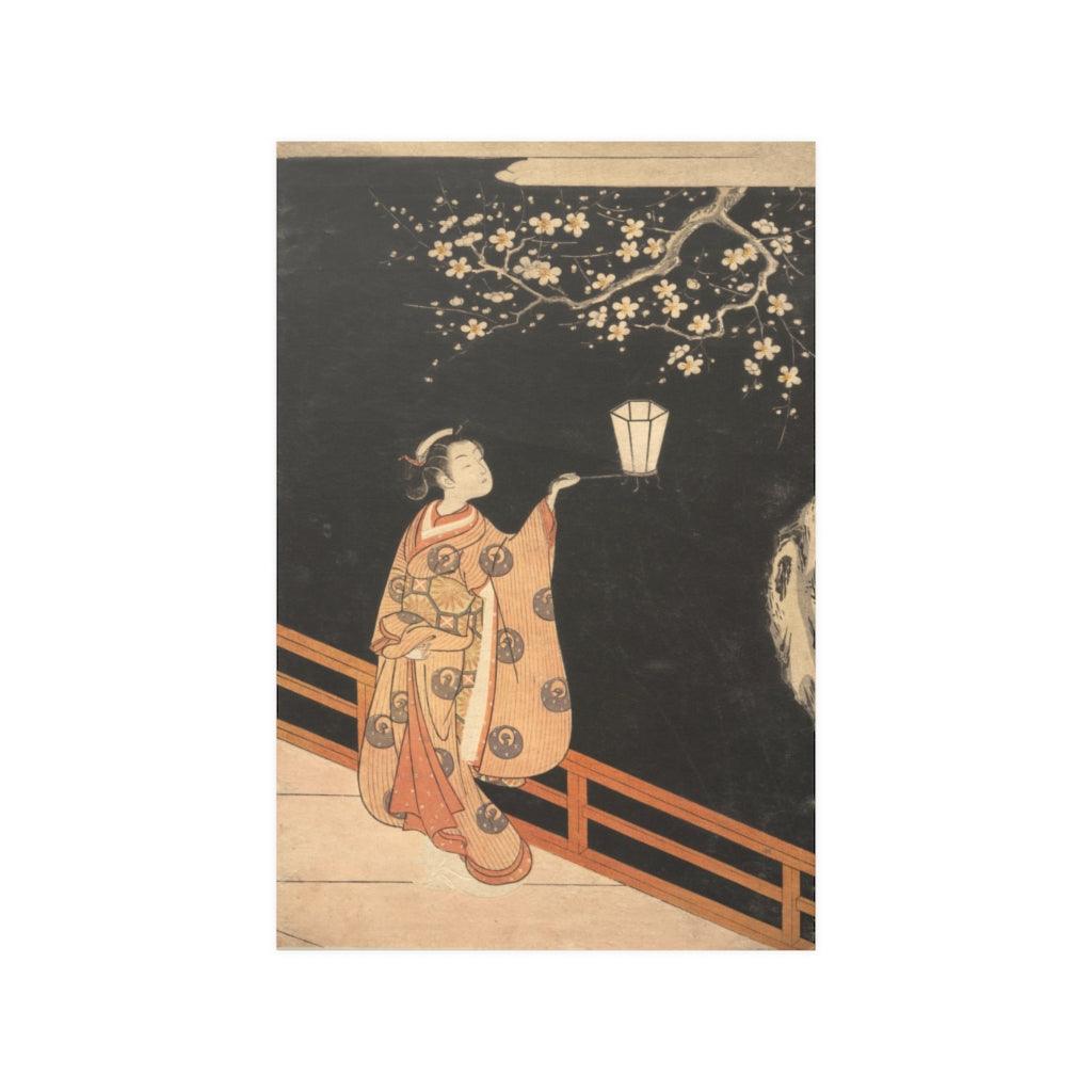 Cherry Blossom By Suzuki Harunobu Print Poster - Art Unlimited