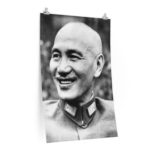 Chiang Kai Shek Portrait Print Poster - Art Unlimited