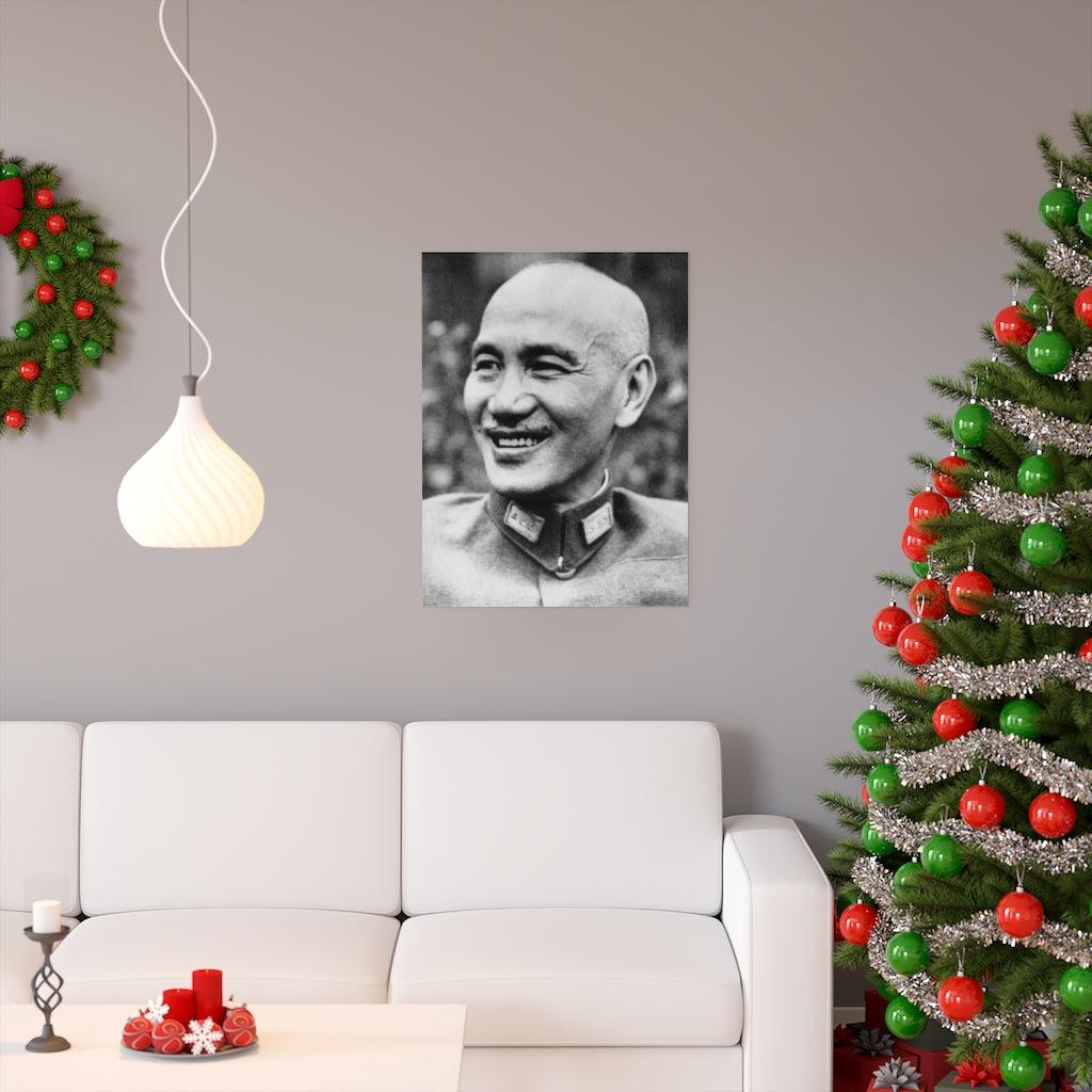 Chiang Kai Shek Portrait Print Poster - Art Unlimited