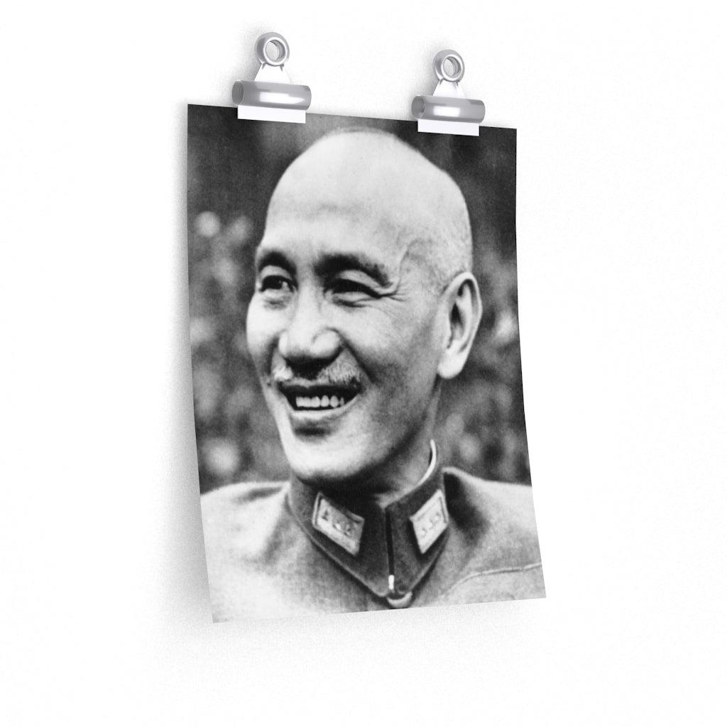 Chiang Kai Shek Portrait Print Poster - Art Unlimited